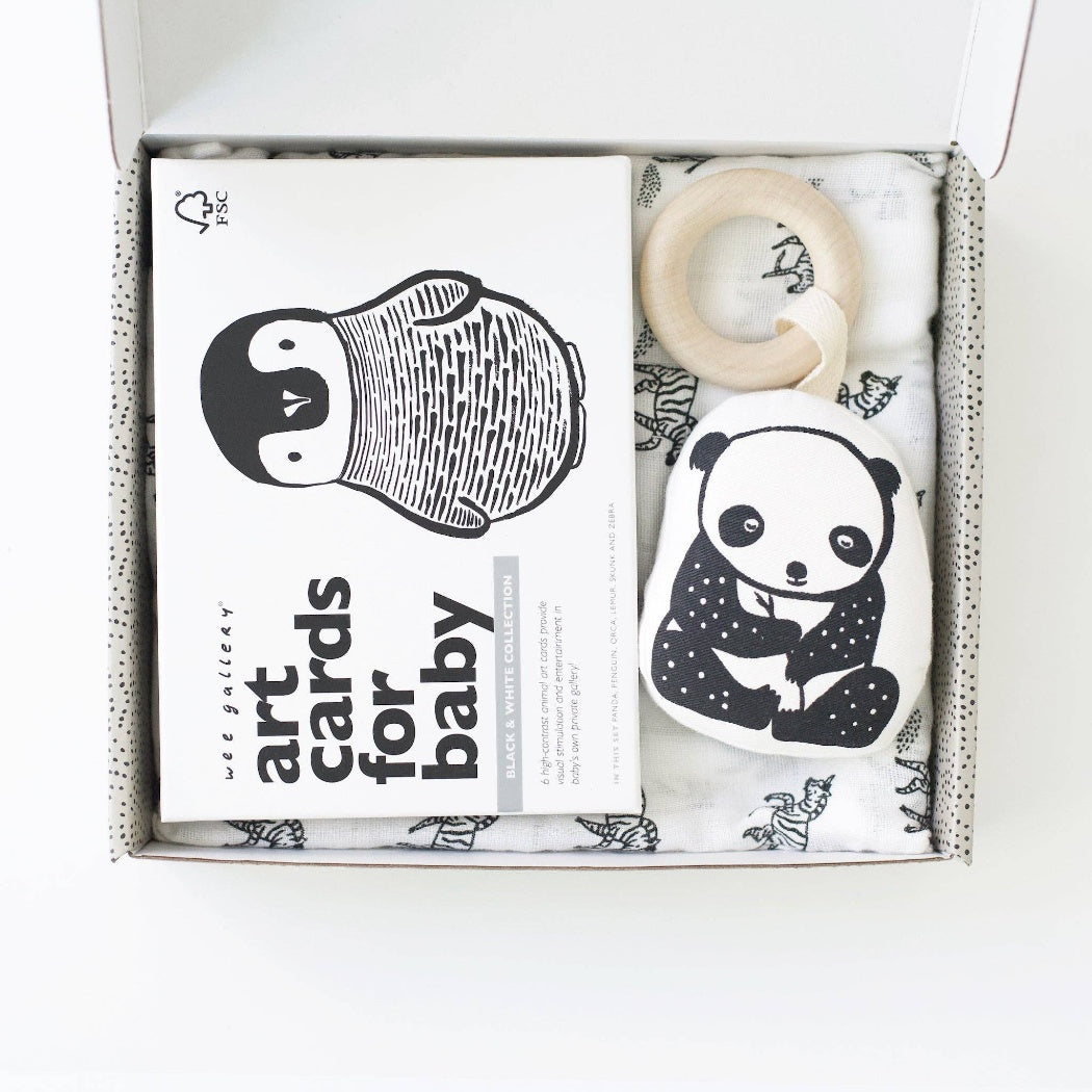 Wee Gallery - 小自然學家禮品套裝(Black + White)